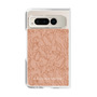 Clear Case［ LAGUNAMOON - FlowerPattern - Orange ］
