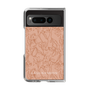 Clear Case［ LAGUNAMOON - FlowerPattern - Orange ］