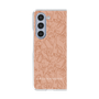 Clear Case［ LAGUNAMOON - FlowerPattern - Orange ］