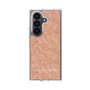 Clear Case［ LAGUNAMOON - FlowerPattern - Orange ］