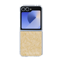 Clear Case［ LAGUNAMOON - FlowerPattern - Yellow ］
