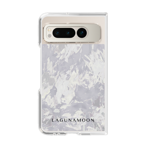 Clear Case［ LAGUNAMOON - Paint -Purple ］