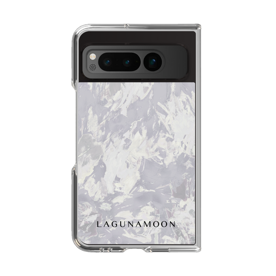 Clear Case［ LAGUNAMOON - Paint -Purple ］