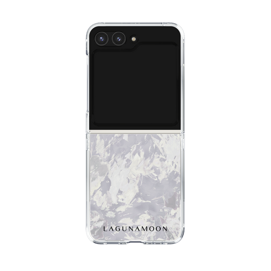 Clear Case［ LAGUNAMOON - Paint -Purple ］