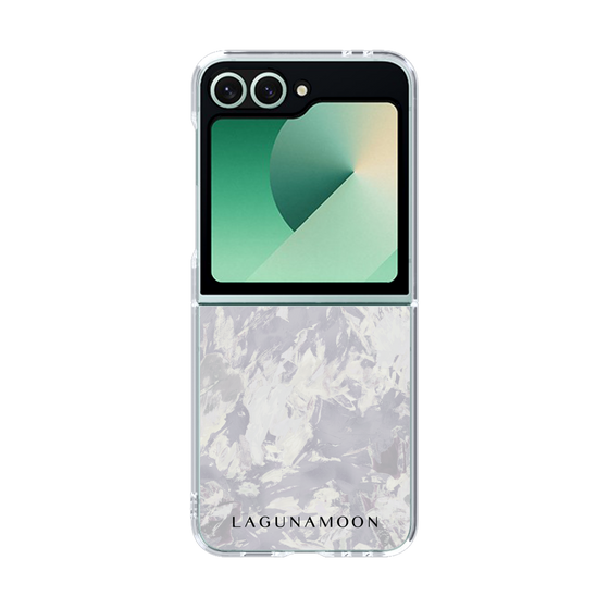 Clear Case［ LAGUNAMOON - Paint -Purple ］