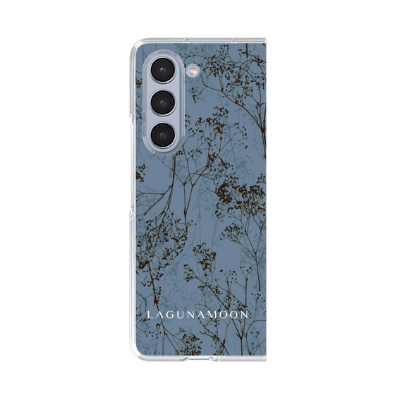 Clear Case［ LAGUNAMOON - Botanical - Blue ］