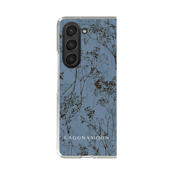 Clear Case［ LAGUNAMOON - Botanical - Blue ］