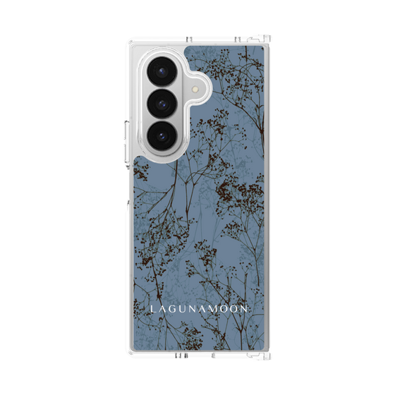 Clear Case［ LAGUNAMOON - Botanical - Blue ］