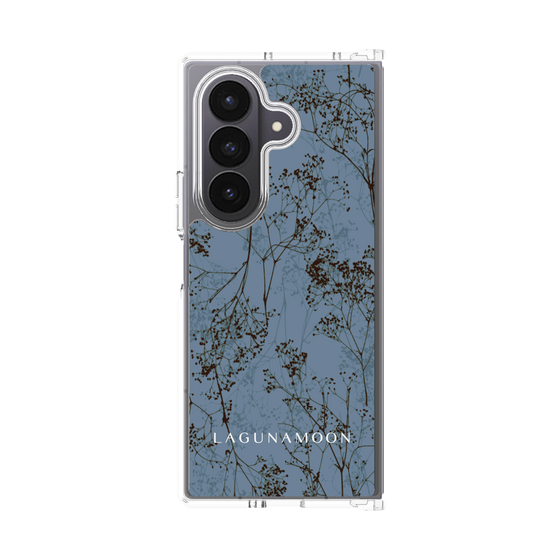 Clear Case［ LAGUNAMOON - Botanical - Blue ］
