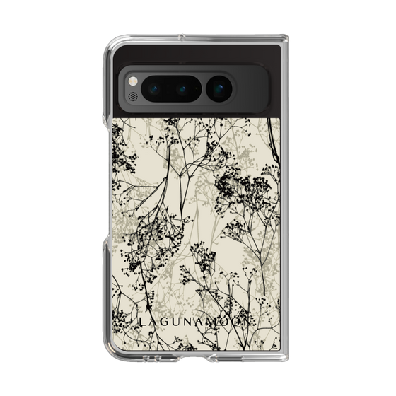 Clear Case［ LAGUNAMOON - Botanical - Beige ］