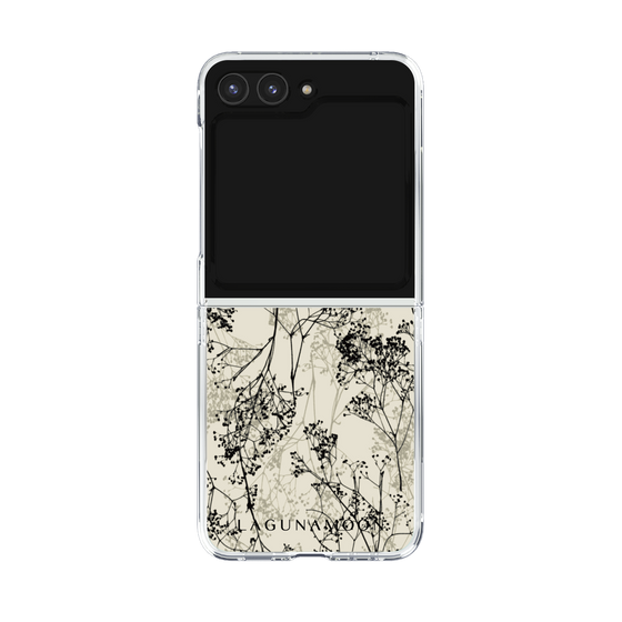 Clear Case［ LAGUNAMOON - Botanical - Beige ］