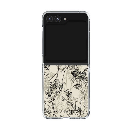 Clear Case［ LAGUNAMOON - Botanical - Beige ］
