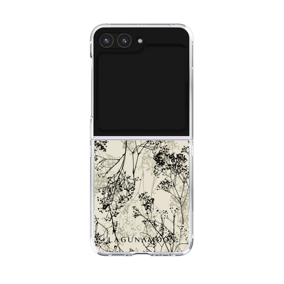 Clear Case［ LAGUNAMOON - Botanical - Beige ］