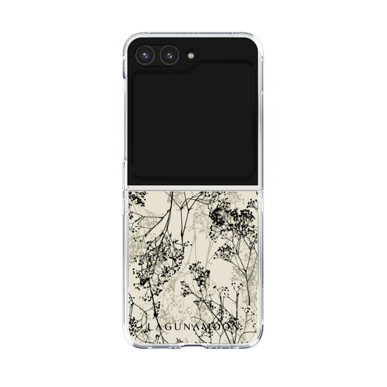Clear Case［ LAGUNAMOON - Botanical - Beige ］