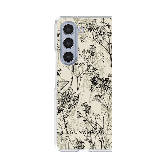 Clear Case［ LAGUNAMOON - Botanical - Beige ］