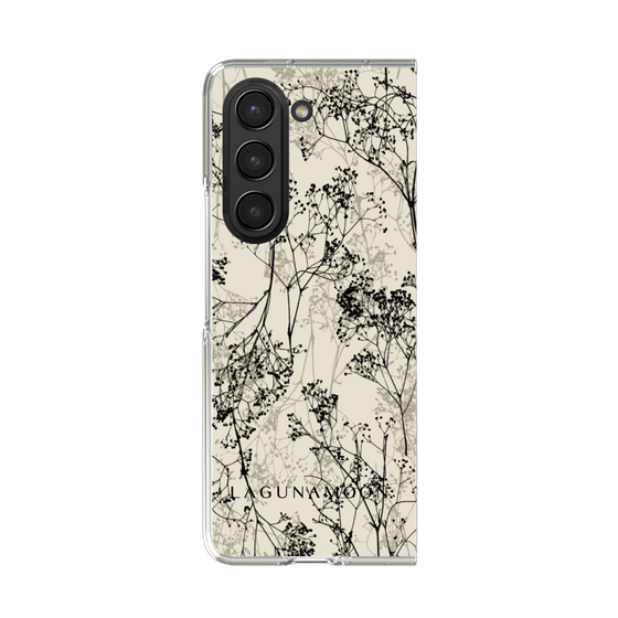 Clear Case［ LAGUNAMOON - Botanical - Beige ］