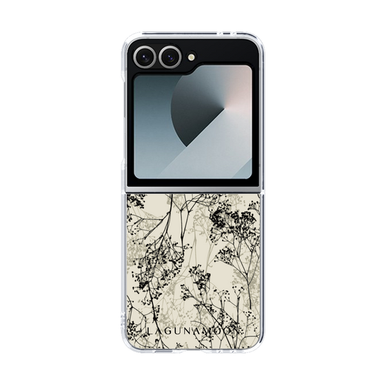 Clear Case［ LAGUNAMOON - Botanical - Beige ］