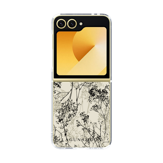 Clear Case［ LAGUNAMOON - Botanical - Beige ］