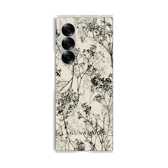 Clear Case［ LAGUNAMOON - Botanical - Beige ］