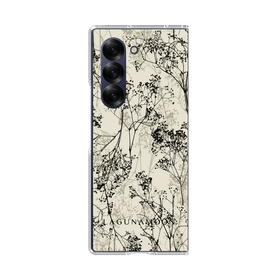 Clear Case［ LAGUNAMOON - Botanical - Beige ］