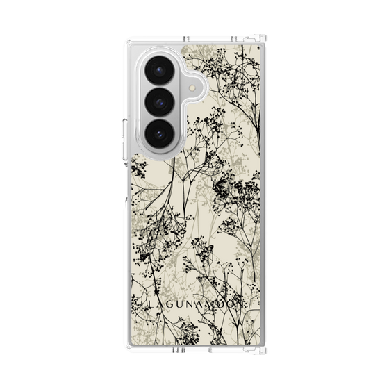 Clear Case［ LAGUNAMOON - Botanical - Beige ］
