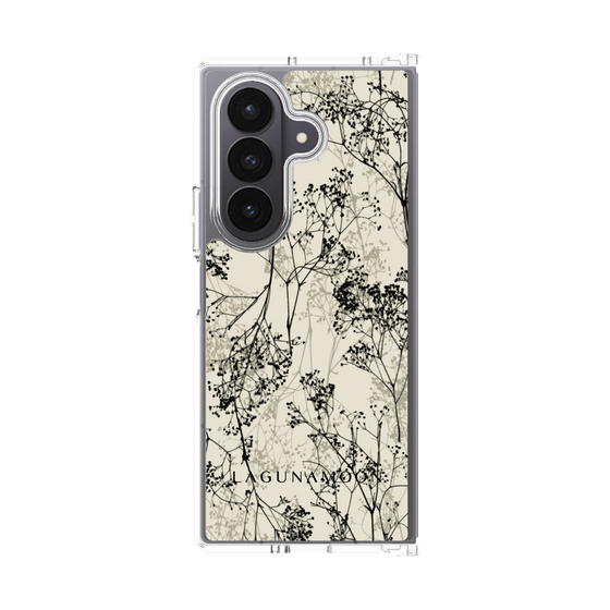 Clear Case［ LAGUNAMOON - Botanical - Beige ］