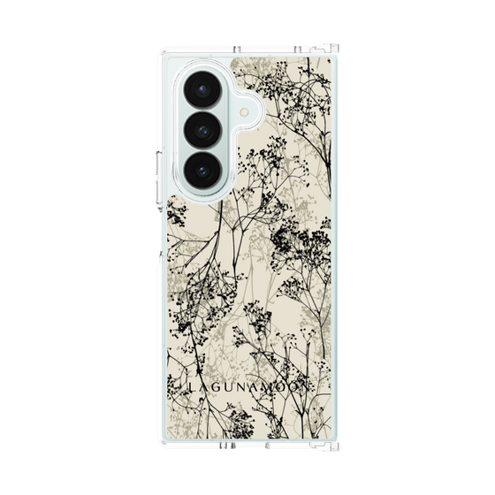 Clear Case［ LAGUNAMOON - Botanical - Beige ］