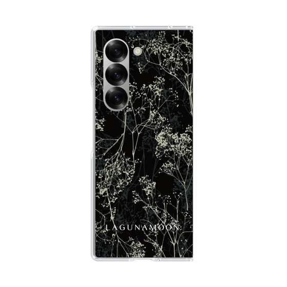 Clear Case［ LAGUNAMOON - Botanical - Black ］