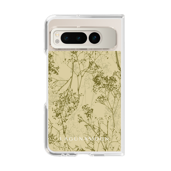 Clear Case［ LAGUNAMOON - Botanical - Yellow ］