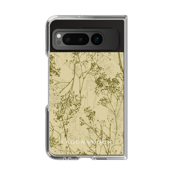 Clear Case［ LAGUNAMOON - Botanical - Yellow ］