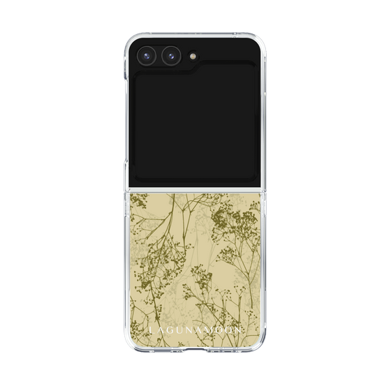 Clear Case［ LAGUNAMOON - Botanical - Yellow ］