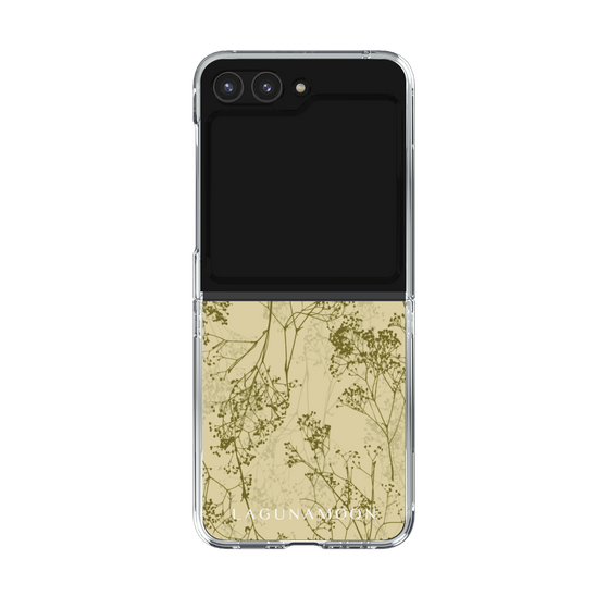 Clear Case［ LAGUNAMOON - Botanical - Yellow ］