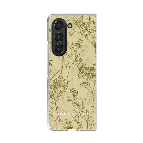 Clear Case［ LAGUNAMOON - Botanical - Yellow ］