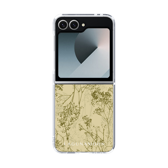 Clear Case［ LAGUNAMOON - Botanical - Yellow ］
