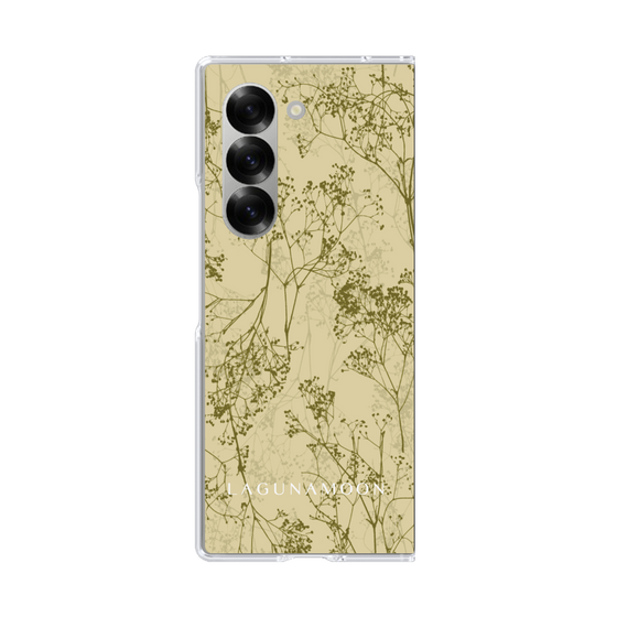 Clear Case［ LAGUNAMOON - Botanical - Yellow ］