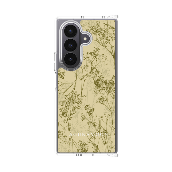 Clear Case［ LAGUNAMOON - Botanical - Yellow ］