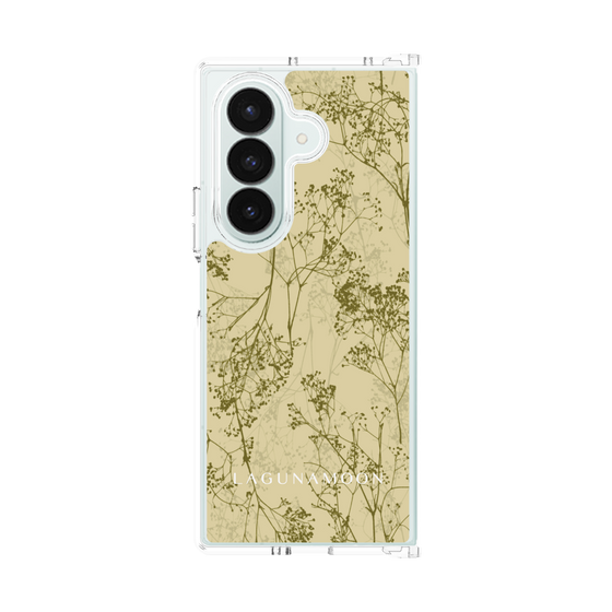 Clear Case［ LAGUNAMOON - Botanical - Yellow ］