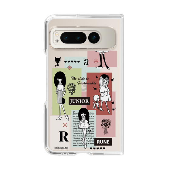 Clear Case［ Rune Naito - RUNE Girl Junior - Retro Color ］