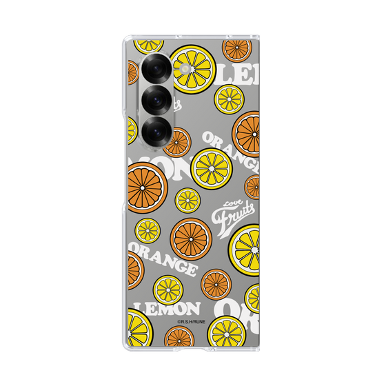 Clear Case［ Rune Naito - Lemon & Orange ］