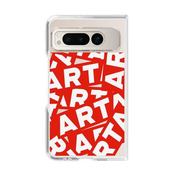 Clear Case［ ARTA - sticker - two tone ］