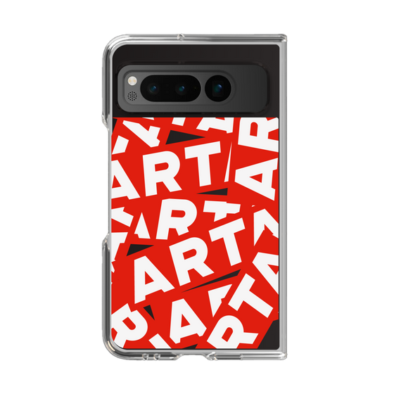 Clear Case［ ARTA - sticker - two tone ］