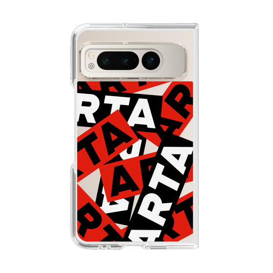 Clear Case［ ARTA - sticker - tricolor ］