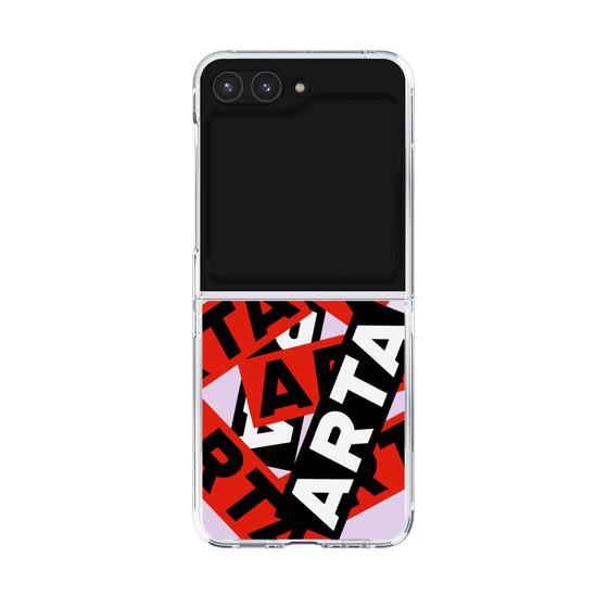 Clear Case［ ARTA - sticker - tricolor ］