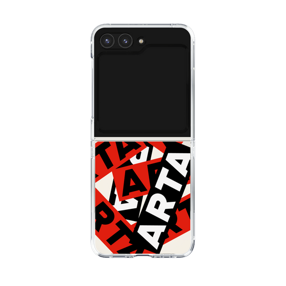 Clear Case［ ARTA - sticker - tricolor ］