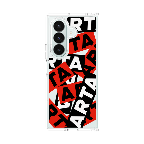 Clear Case［ ARTA - sticker - tricolor ］