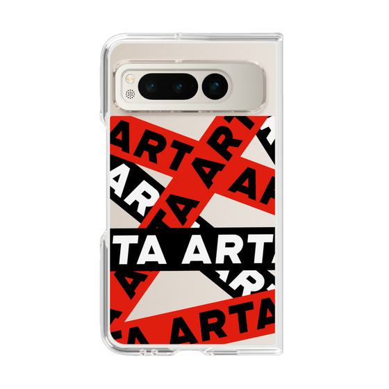 Clear Case［ ARTA - tape - tricolor ］