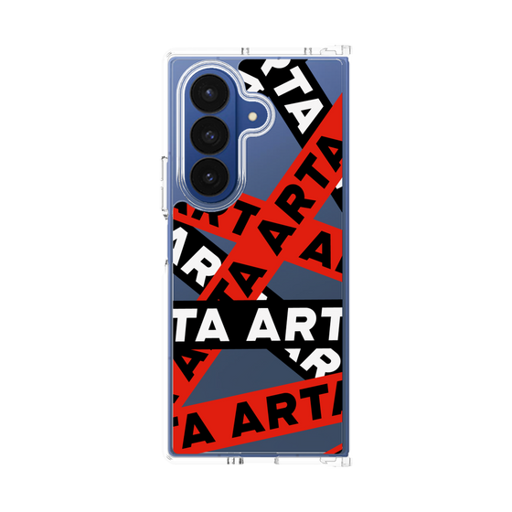 Clear Case［ ARTA - tape - tricolor ］