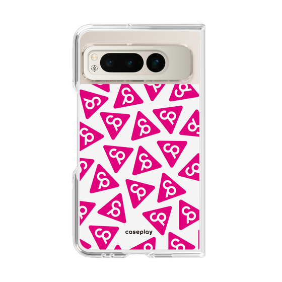 Clear Case［ Original - CASEPLAY Logo Mark - Pink ］