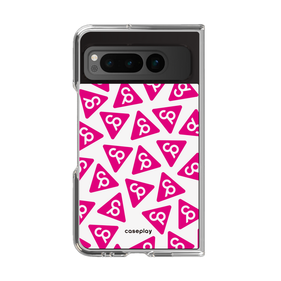 Clear Case［ Original - CASEPLAY Logo Mark - Pink ］