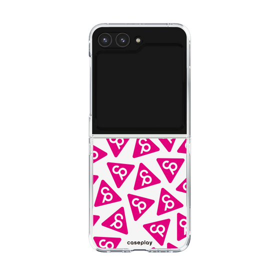 Clear Case［ Original - CASEPLAY Logo Mark - Pink ］